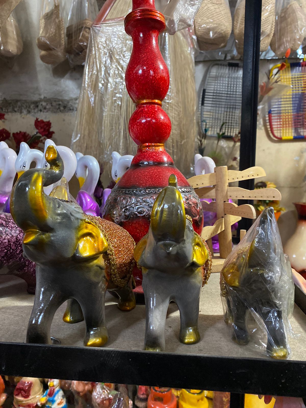 Conjunto de Elefantes Decorati